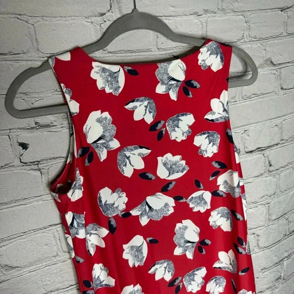 Jude Connally Red Floral Juliet Dress Women’s size Small - Picture 8 of 8